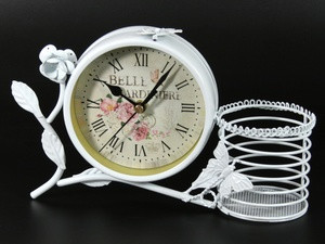 Годинник настільний Ретро з підставкою для ручок Київ - фото 1