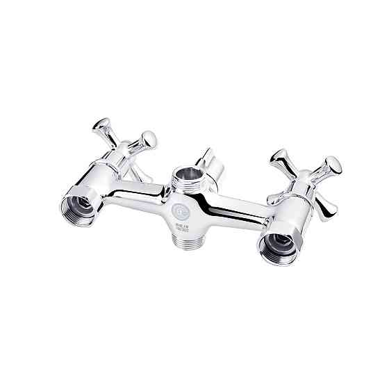 Змішувач для ванни Kroner KRM Rhein - C071 з душовим гарнітуром, хром Київ