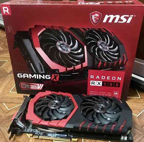 Ігрова відеокарта MSI RX580 8Gb. Київ