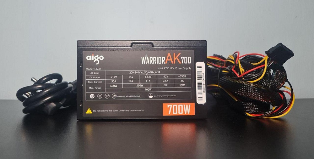 Блок живлення Aigo AK 700W 80 PLUS Bronze Клевань - фото 1