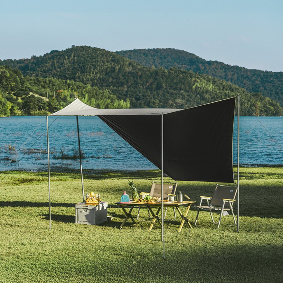 Палатка трехместная автоматическая с тентом Naturehike Ango CNK2550WS010, L, серая Киев - изображение 9