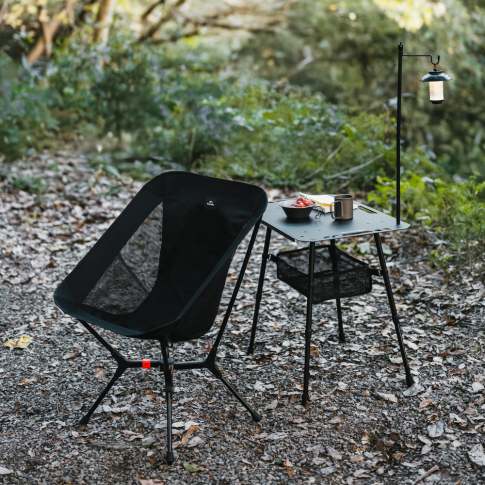 Стілець складаний ультралегкий Naturehike CNK2550JJ013 Yamami YL01, розмір М, алюміній, оливковий Київ - фото 7