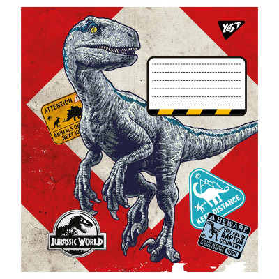 Зошит Yes А5 Jurassic world 18 аркушів, клітинка (766328) Вінниця - фото 2