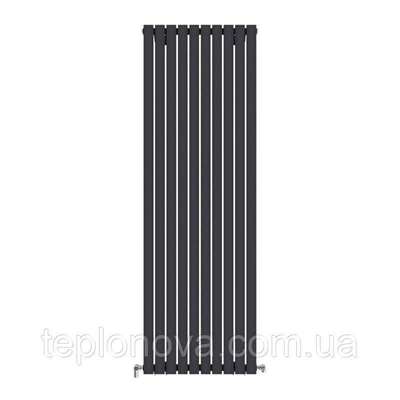 Дизайнерський радіатор 1800/590 (мм) чорний мат IDEALE JOLANDA (бокове підключення) 11 10/1800/590 Чернівці - фото 1