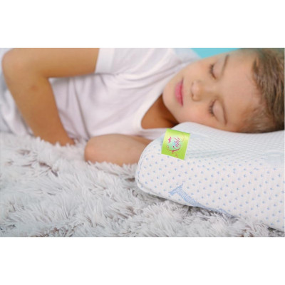 Подушка Highfoam детская ортопедическая Noble Twinkle Star для мальчиков 50 х 29 х 8 см (4820000634960/4820178150484) Винница - изображение 7