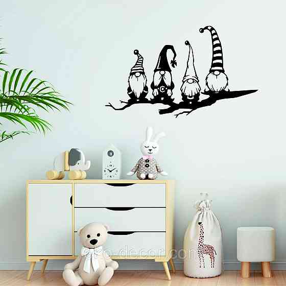 Декоративное настенное Панно «Гномики», Декор на стену Киев