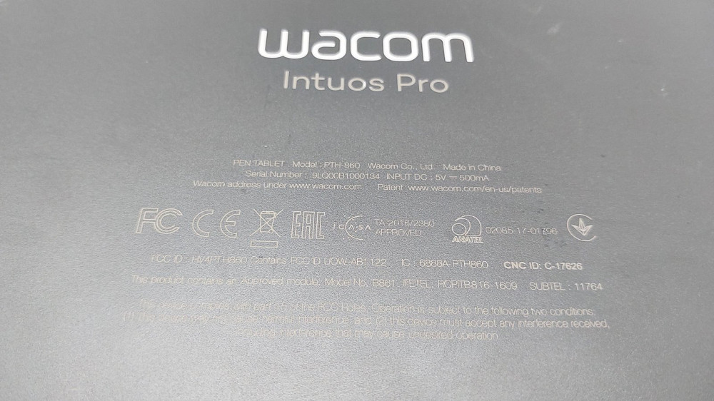 Графічний планшет Wacom PTH-860 без пера (товар вживаний) Луцьк - фото 5