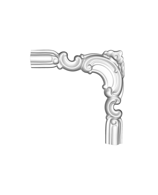 Кутовий елемент молдинга поліуретановий Gaudi Decor CF 612R Дніпро - фото 2