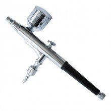 Міні аерограф з набором аксесуарів INTERTOOL PT-1504 Полтава - фото 1