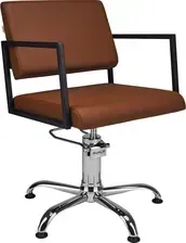 Перукарське Крісло Ayala Fotel Fryzjerski Loft Brązowy - Podstawa Pięcioramienna Na Stopkach Киев