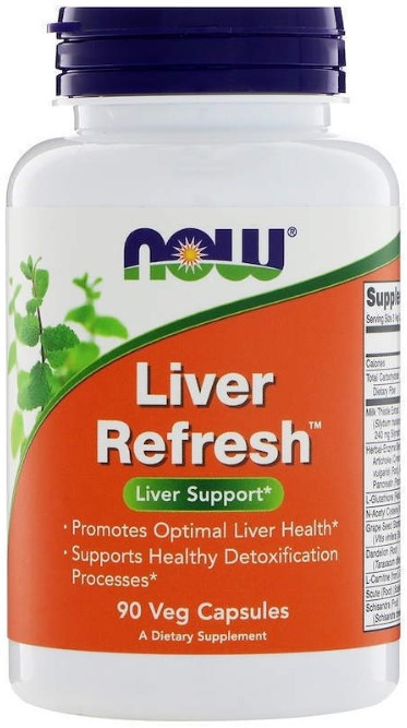 Комплекс рослинних компонентівNow Foods Liver Refresh 90 капсул Київ - фото 1