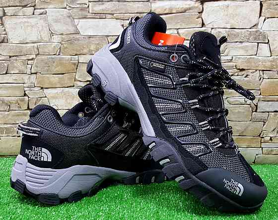 Мужские трекинговые термо кроссовки The North Face Ultra 109 Waterproof Hiking Shoe TNF Black/Dark Shadow Grey Киев