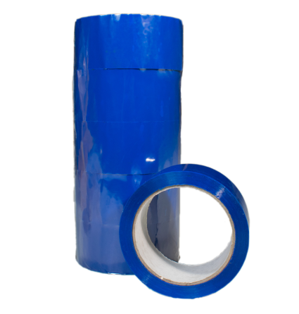 Скотч упаковочный 45мкм 45мм*100м синего цвета Днепр