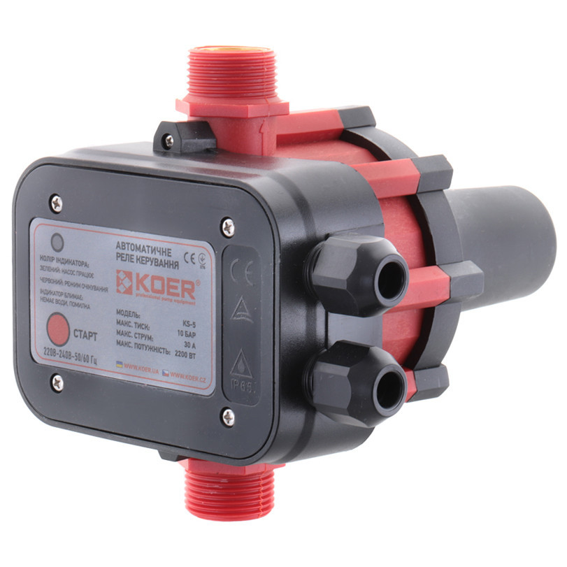Контролер тиску Koer KS-5 електронний (KP2787) Київ - фото 2