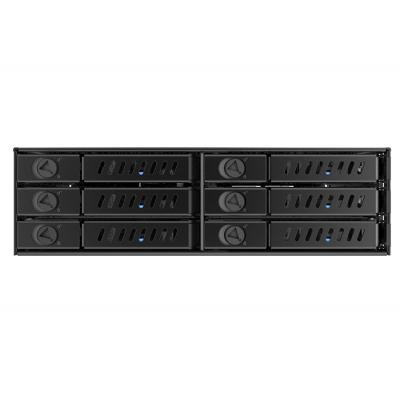 Бэкплейн Chieftec 1x5.25"/6x2.5" Hot-Swap Metal (CMR-625) Винница - изображение 1