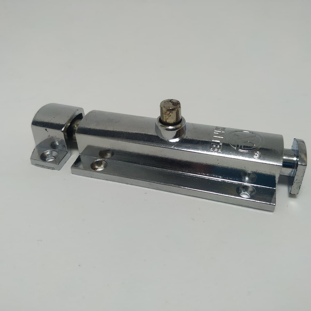 Шпингалет малый (кнопка круглая) хром Харьков - изображение 1