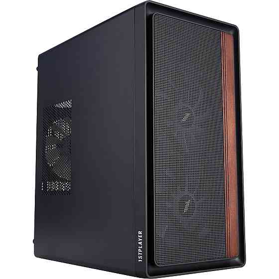 Корпус 1stPlayer WD1-BK-3F1 Black ( 26924 ) Харків