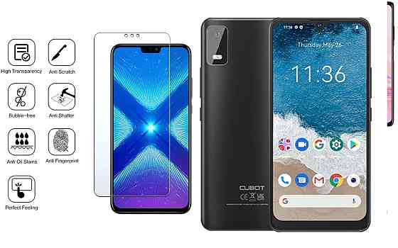 Защитное стекло NeoGlass для Cubot Note 8 – ультрапрозрачное и устойчивое Киев