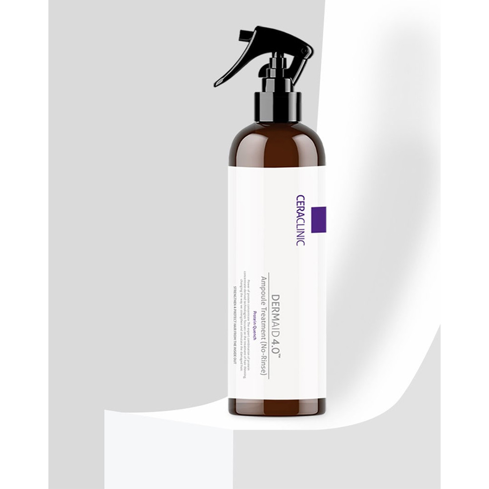 Спрей для волосся DERMAID 4.0 Ampoule Treatment No-Rinse Protein Quench Ceraclinic 200 мл Київ - фото 6