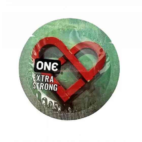 Набір презервативів One Extra Strong із потовщеними стінками (ціна за 5 шт.) Sex Aura Київ