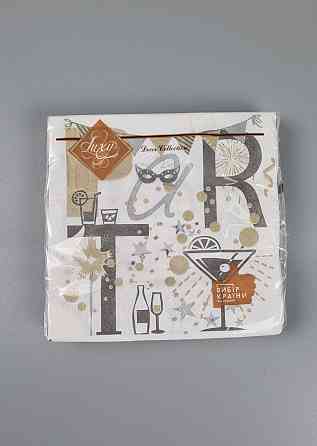 Салфетки бумажнае  (ЗЗхЗЗ, 18шт)