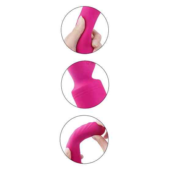 Вибратор-микрофон с подогревом Dream Toys Essentials Heating Bodywand, розовый, 23 × 3,6 см Sex Aura Киев