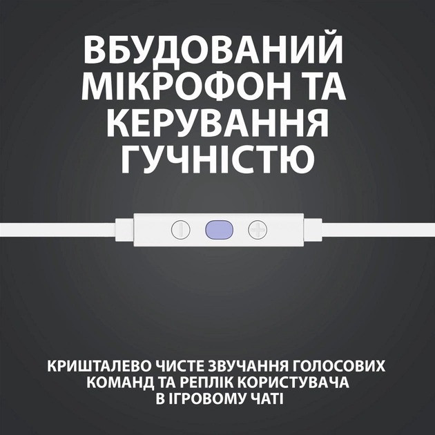 Гарнітура Logitech G333 White (981-000930) ( Білий ) Харків - фото 17