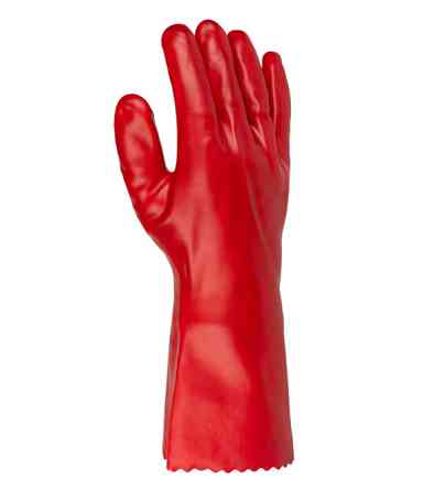 Перчатки защитные на хлопковой основе с ПВХ покрытием Doloni D-Fender 3890 р.9 Ровно