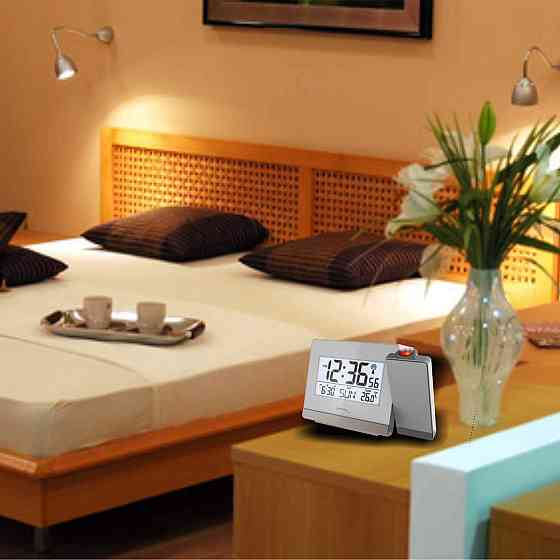 Часы проекционные Technoline WT538 Silver/Anthracite (WT538) Киев