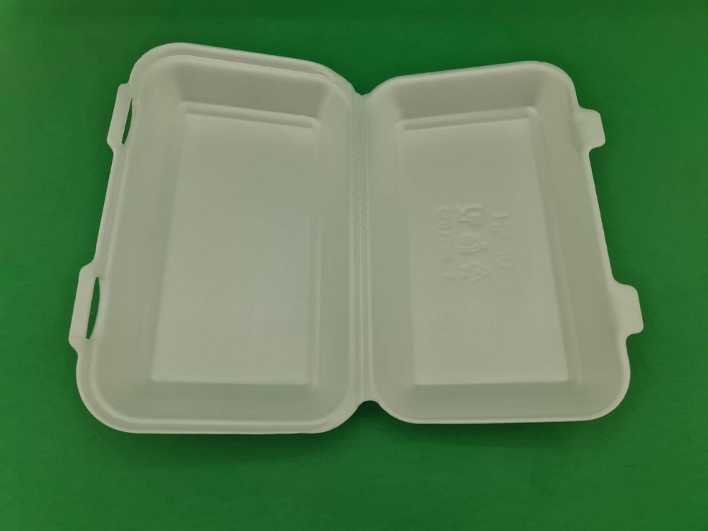 Ланчбокс зі спіненого полістиролу з кришкою (246*150*60) білий HP-10 (250 шт) Харків - фото 5