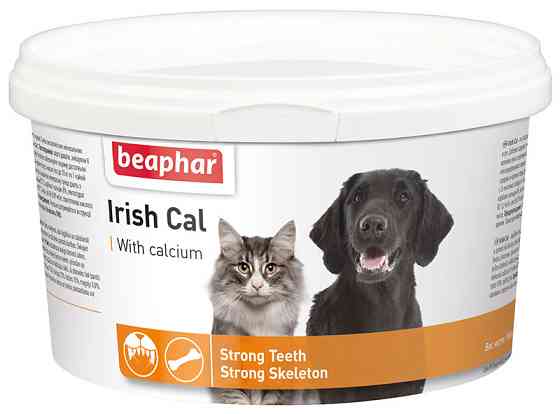 Вітаміни Beaphar Irish Cal (Айріш каль) для собак та котів, 250 г Вінниця