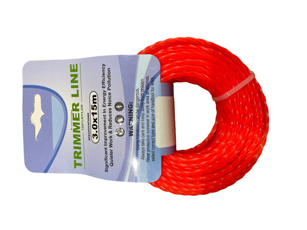 Леска мотокосы Ø3, см, 15 метров (крокодил, черная) Мукачево - изображение 1