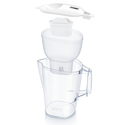Фильтр-кувшин Brita Aluna Memo MXPro 2.4л (1.4л очищеної води) з фільтр-картриджем, білий (1052801) Винница - изображение 2