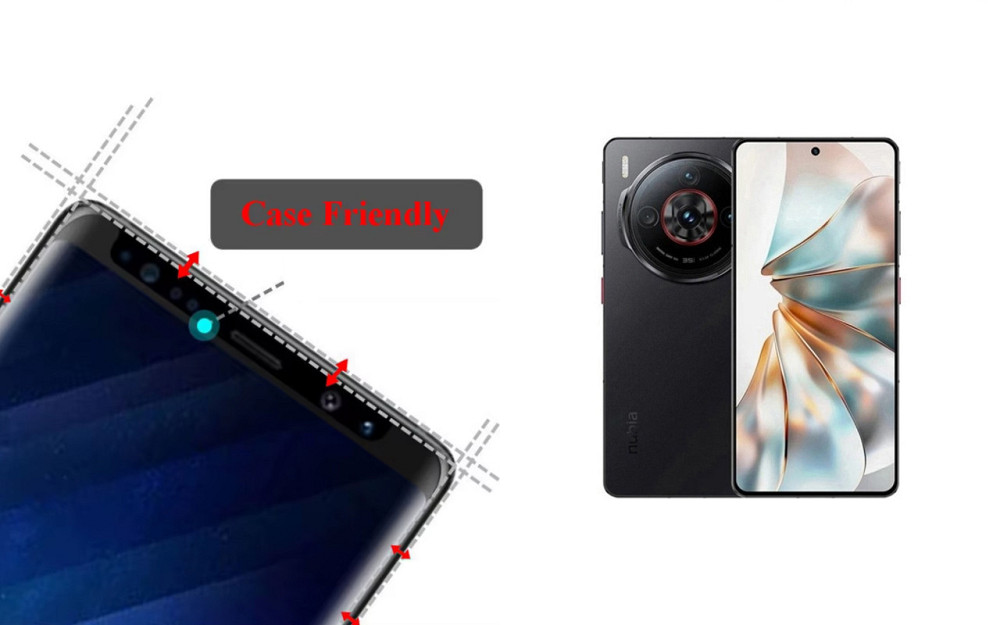 Захисне скло HyperGlass Pro для ZTE Nubia Z60S Pro – максимальна чутливість та захист Київ - фото 4