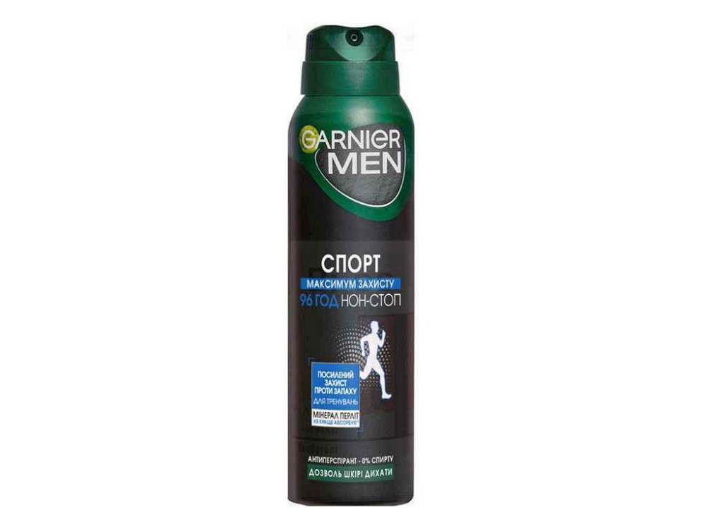 Дезодорант-антиперспірант Спорт спрей 150мл ТМ Garnier Київ - фото 1