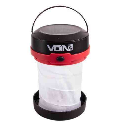 Кемпинговый фонарь VOIN VL-53 с зарядкой Power Bank 1200mAh, солнечной панелью и складной конструкцией, 3W XPE Харьков