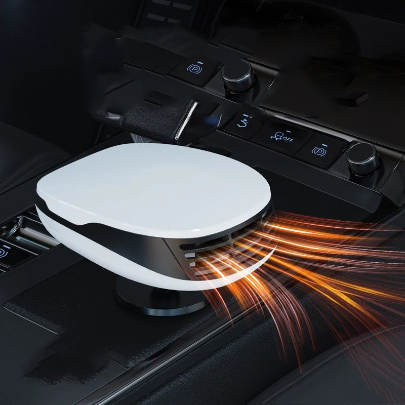 Обогреватель тепловентилятор автомобильный для обдува и обогрева салона и лобового стекла,с поворотом на 360° Каменец-Подольский - изображение 2