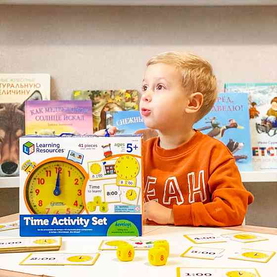 Навчальна гра LEARNING RESOURCES - ВИВЧАЄМО ЧАС Днепр