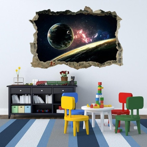 Наклейка на стену 