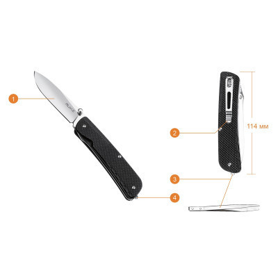 Ніж Ruike LD11-B Вінниця - фото 2