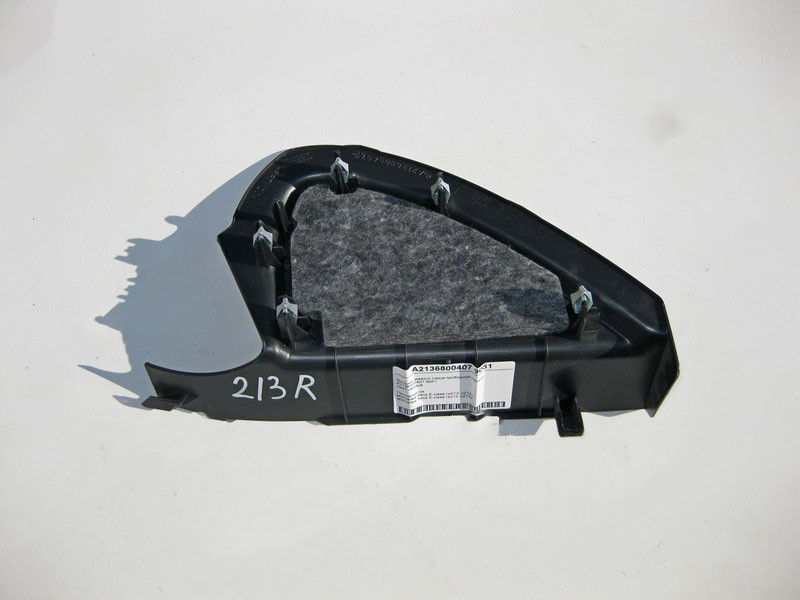 Mercedes-Benz  A2136800407 9051 Кришка правого торця панелі приладів чорна E-Class W213 Одеса - фото 2