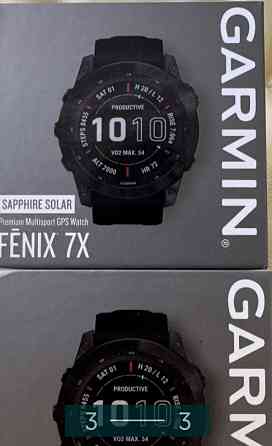 Смарт-годинник Garmin fenix 7X Sapphire Solar Black DLC Київ