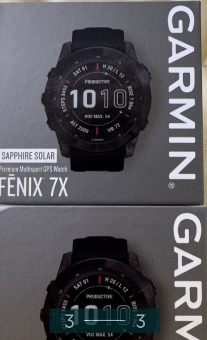 Смарт-годинник Garmin fenix 7X Sapphire Solar Black DLC Киев - изображение 1