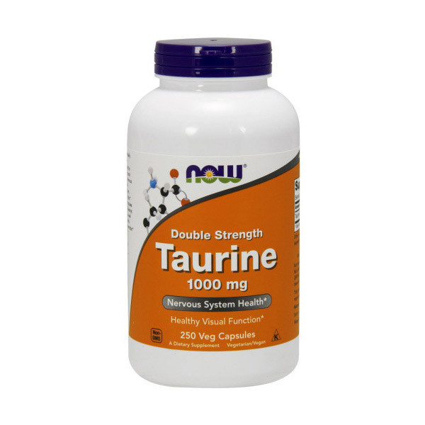 Taurine 1000 mg Double Strength (250 veg caps) Луцк - изображение 1