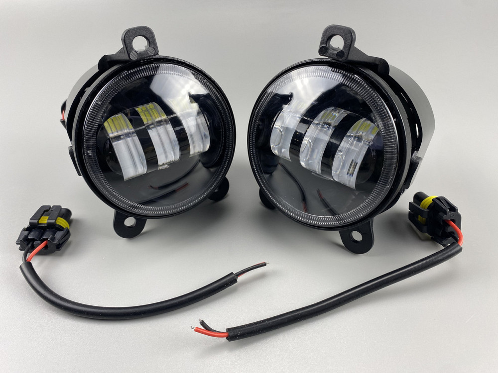 Фари LED протитуманні 35W 3,5  дюйм 3000LM 6500K 12/24/80V, фари автомобільні для додаткового світла Мукачево - фото 8