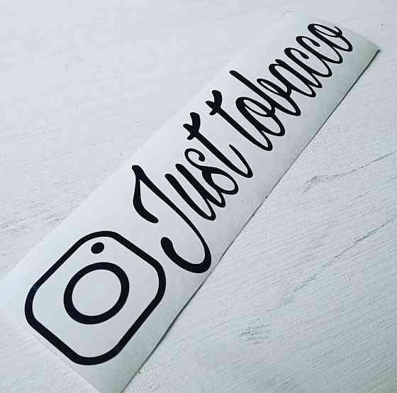 Вінілова наклейка на авто та будь яку поверхню — нікчем інстаграм Чернівці