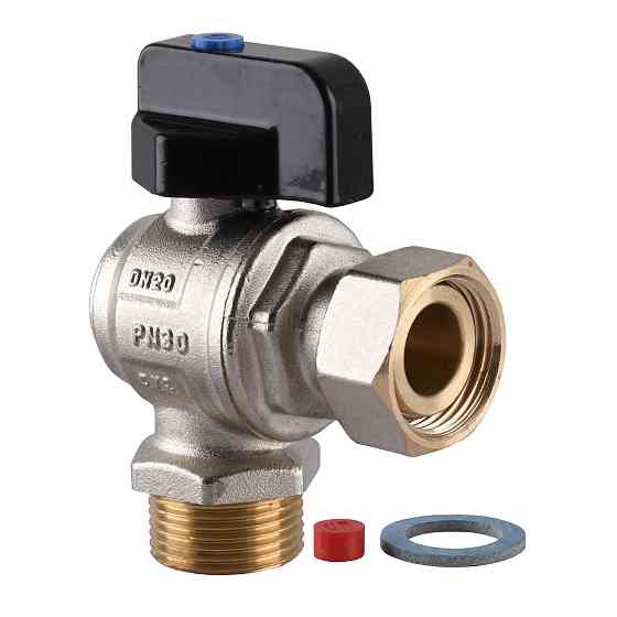 Кран кульовий котловий кутовий з накидною гайкою ARCO 3/4″ 150814 Луцк