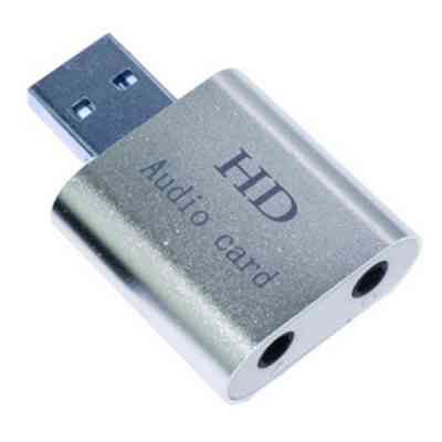 Звукова плата Dynamode USB-SOUND7-ALU silver Вінниця