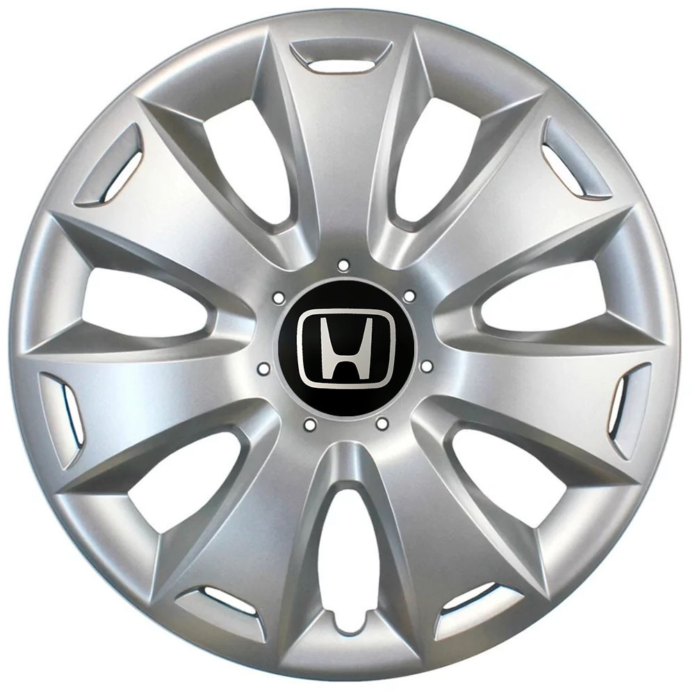 Автомобильные модельные колпаки R16 Honda 417 4шт, SJS, серебряные Киев - изображение 1
