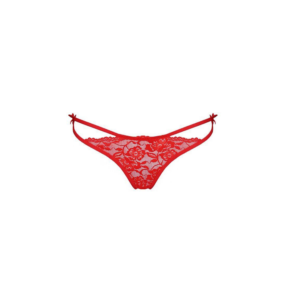Трусики на зав'язочках з боків Passion Exclusive WARDA THONG S/M, red Sex Aura Київ - фото 5